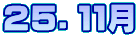 ２５．１１月
